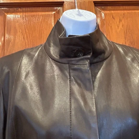 Cole Haan EUC Women's Genuine Lambskin Jacket M